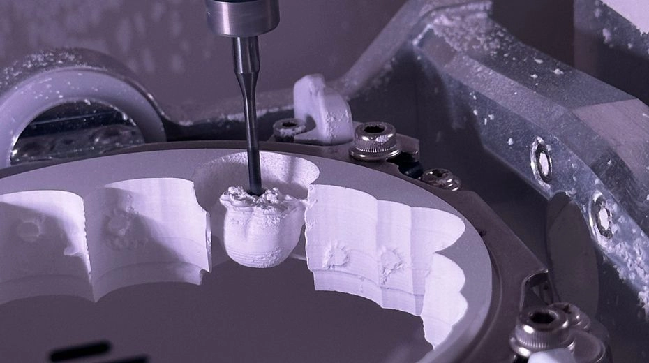 Usinage d'une pièce plastique sur machine à commande numérique