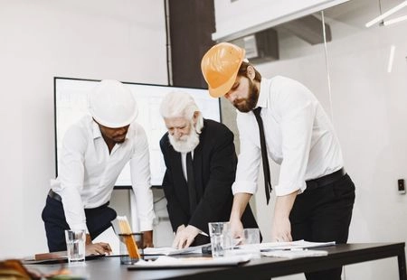 Revue de projet technique avec un donneur d'ordre