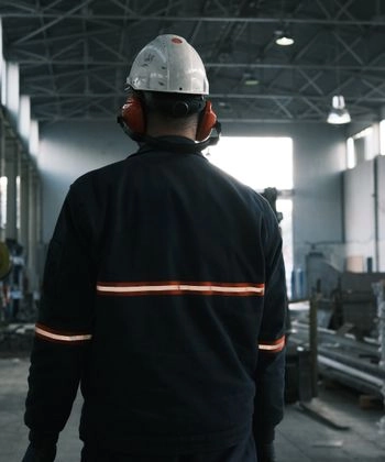 Opérateur de production dans l'atelier ROMER