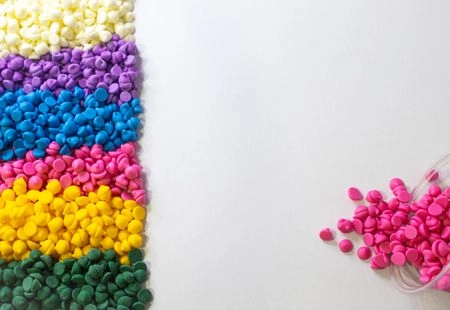Granulés d'ABS teintés dans la masse